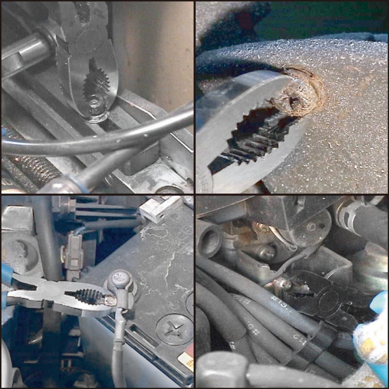 ENGINEER PZ-55 Damaged Screw Removal, Gripping Pliers Screw Extractors with unique vertically serrated jaws, Made in Japan - Image 3